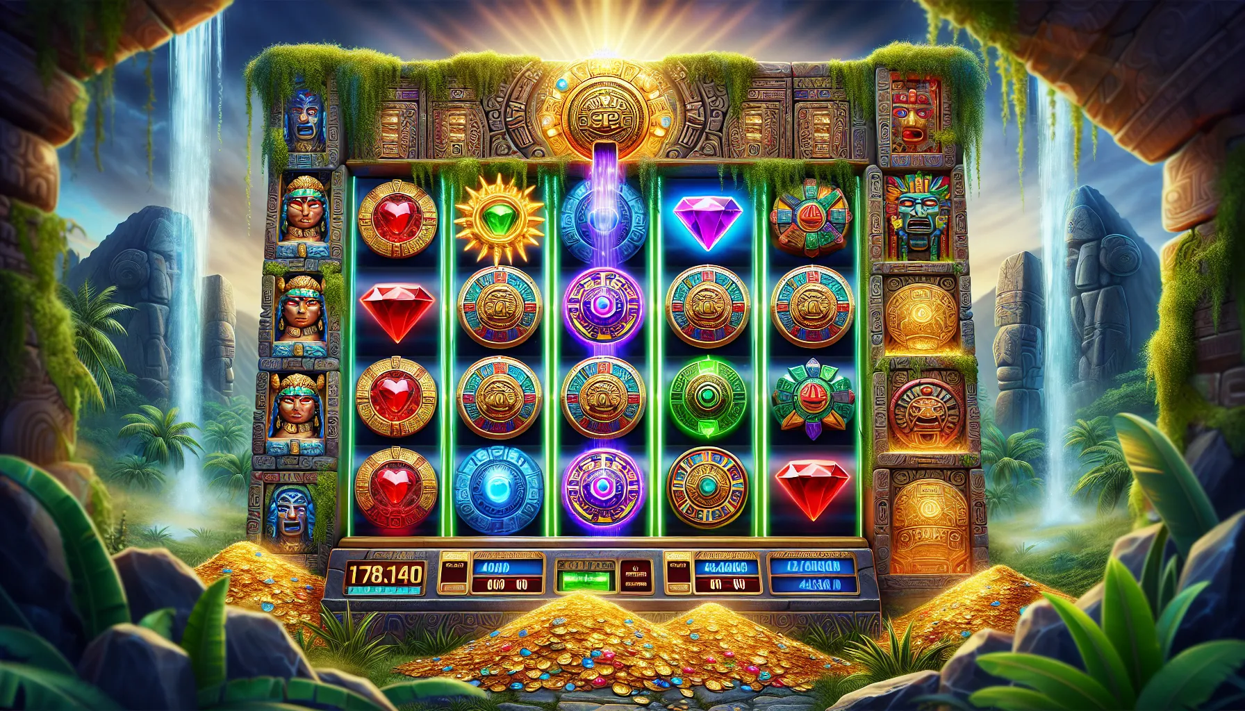 Слот  aztec magic bonanza играть